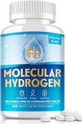Hydrogen Water Tablets & Hydrogen Tablets, H2 Molecular Hydrogen for Drinking Water with Magnesium, 12 PPM Supplements for Mental Clarity, Cognitive Function and Energy, 120 Counts