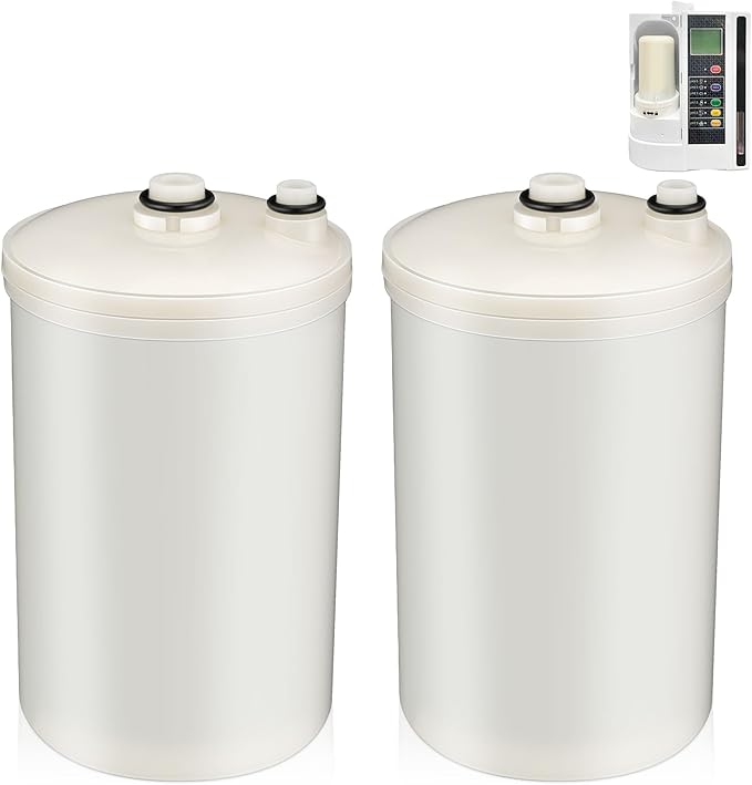 2 Pack Premium Grade Water Filter Replacement Compatible with HG-N Type Water Ionizer, Compatible with Enagic Kangen LeveLuk SD501, JrIV, KANGEN 8(Not Original Type Before 2010)