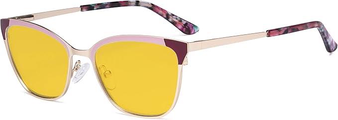 Eyekepper Ladies Butterfly Design Blue Light Glasses - Computer Screen Eyegalsses Women