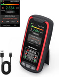 Radon Detector for Home, Portable Radon Monitor with TFT Color Display, Rechargeable Radon Tester Quick Result 6 Hour, 504 Days Data Storage with Audible & Visual Alarm (pCi/L or Bq/m³)