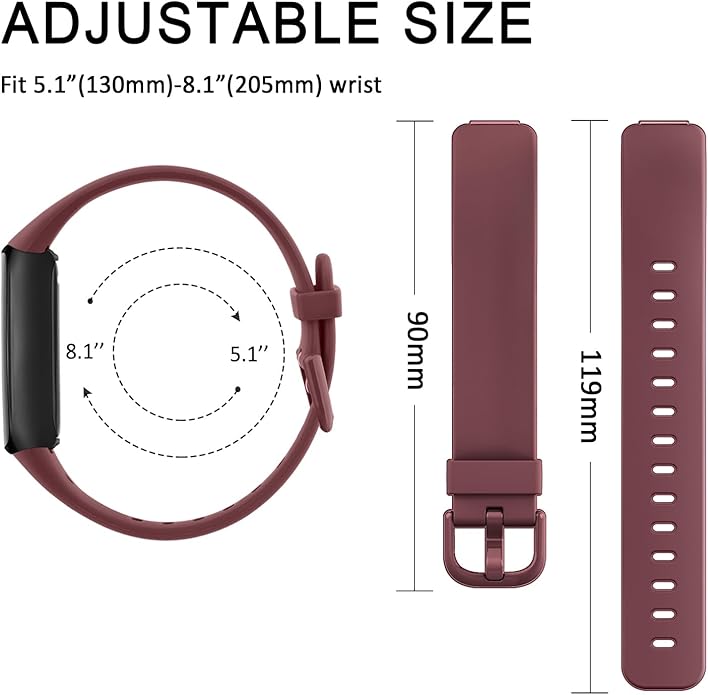 AK Band Compatible with Fitbit Inspire 3 Bands for Women Men, Adjustable Replacement Sport Wristbands Straps for Fitbit Inspire 3 Fitness Tracker