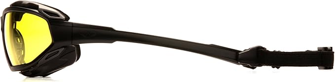 Pyramex Safety Highlander XP Eyewear, Frame/Indoor-Outdoor Mirror Anti-Fog Lens