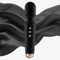 Personal Massager - 4H Max Runtime & Ultra-Quiet - Waterproof - 20 Modes 8 Speeds for Deep Tissue Back Massage, Post-Workout Recovery and Neck Muscle Relaxation（Black）