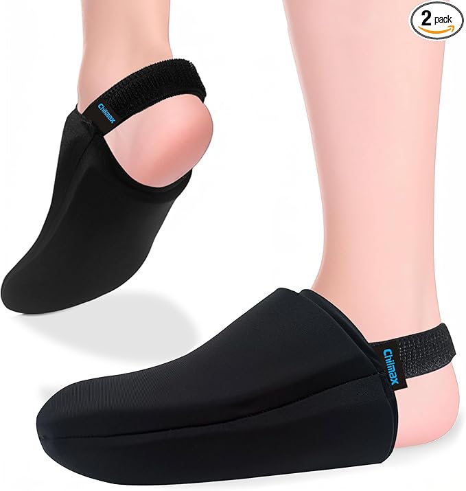 Foot Toes Ice Pack Wrap for Broken Toe & Bunion Pain,Reusable Forefoot Cold & Heat Pack for Surgery Recovery,Gout,Injuries,Swelling,Neuropathy Relief,Best Toe Gel Ice Socks Sleeve with Strap