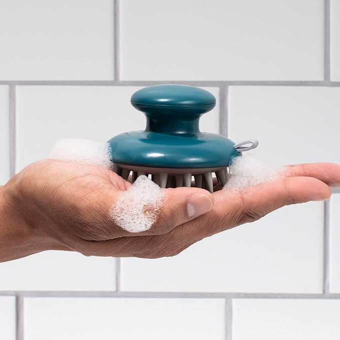 Scalp Massager, Scalp Brush, Massages Scalp, Exfoliates Scalp, Helps Promote Circulation, Helps Cleanse Hair, Stylist-Approved