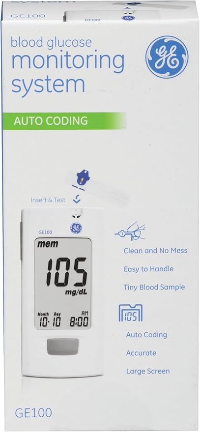 GE100 Blood Glucose Monitoring System