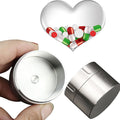 Titanium Pill Container, Pill Holder Extra Large Capacity, Waterproof Pill Case EDC Portable Travel Pill Box Organizer for Purse Pocket Daily Outdoors, Lightweight Pill Organizer, BPA Free
