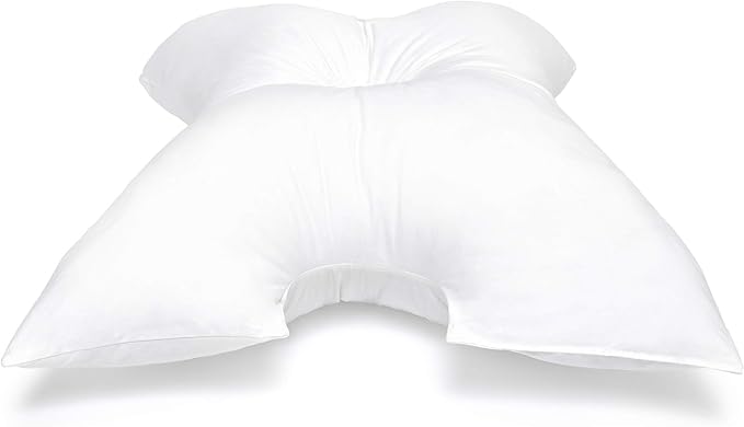 CPAP Pillow by Pillows with a Purpose - Jumbo Size with Cooling Fabric - Unqiue Design with Contoured Cut-Outs - Hypoallergenic with Cover Included