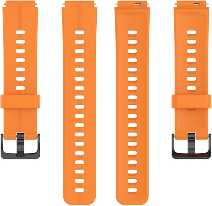 FitTurn 16mm Quick Release Watch Band for FITVII Slim Fitness Tracker Replacement [10 Pack] Colorful Silicone Wristband Adjustable Accessory Bands Strap for FITVII Slim Fitness Tracker