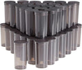 100Pcs Empty Pill Bottles with Caps, 13 Dram Empty Prescription Vial, Waterproof Airtight Joint Pill Bottles with Pop Top Caps, Medicine Container for Pill, Crafts, Candy, Supplements(Black)