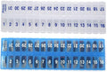 AM PM 31 Day Once-a Day Monthly Pill Planner Organizers - Large Compartment Pill Boxes Store Medications for Entire Month Plus Compartment for Extra Pills (AM/PM Clear & Blue) BPA Free