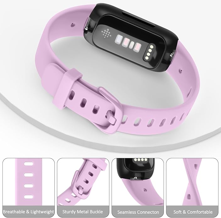 AK Band Compatible with Fitbit Inspire 3 Bands for Women Men, Adjustable Replacement Sport Wristbands Straps for Fitbit Inspire 3 Fitness Tracker