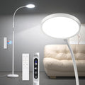 10000 Lux Light Therapy Lamp, Sunlight Therapy Lamps with 3 Color Temperatures &Dimmable &Timer, Full Spectrum &UV-Free Happy Lamp Light Therapy with Remote, Daylight Lamps for Home(White, Floor Lamp)
