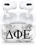 Apple AirPod Pro Skin 3M Custom Vinyl Wraps Decal Sticker Stylish Covers for Protection & Customization for 2019 Model A2190 - Delta Phi Epsilon