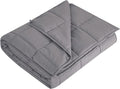 L'AGRATY Weighted Blanket Kids- 40"x60" 10lbs Cooling Breathable Microfiber Material with Glass Beads Small Blanket for All-Season Summer Fall Winter Soft Thick Comfort
