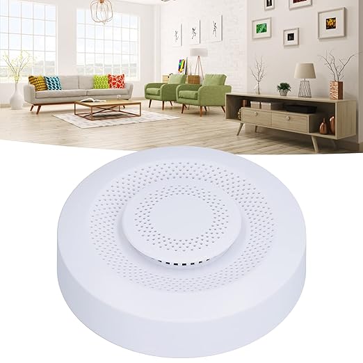 WiFi Smart Air Quality Monitor, VOC, Carbon Dioxide, Temperature Humidity Detector for Home, 5V