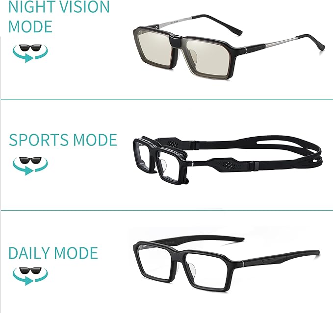 Sport Glasses for Men Women Basketball Football Sport Goggles Anti Fog Shock Collision Wearable Glasses