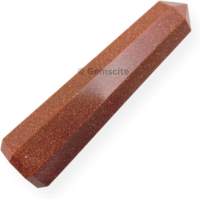 WholesaleGemShop 3 Inch Gemstones Obelisk Tower Jumbo Facet Aura Rock Crystal Natural Polished Earth Wand Spirit