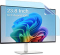 23.8-Inch Anti-Blue Light & Anti-Glare Screen Protector for 16:9 Widescreen Monitors | Premium Anti-Scratch, UV Blocking Filter | Reduce Eye Fatigue, Strain & Enhance Eye Protection
