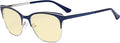 Eyekepper Blue Light Glasses - Square Digital Eyeglasses for Women Blocking Computer Screen UV Rays