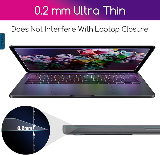 KEANBOLL 2 Pack 9H Hardness Tempered Glass Screen Protector for ASUS ROG Flow Z13 GZ302 (13.4" Laptop Tablet) – Anti-Scratch, Ultra-Durable, Precision Fit (2025-2026 Model Exclusive)