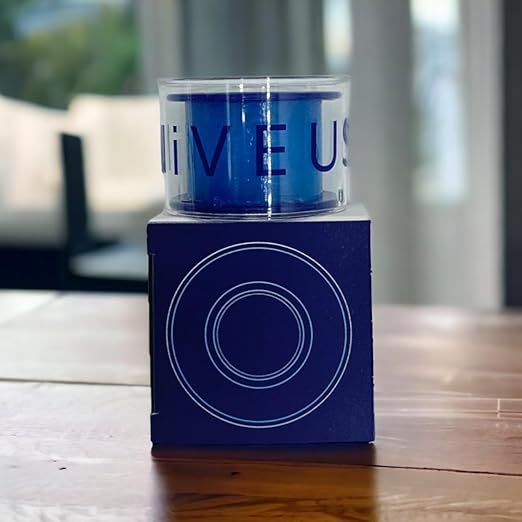 Niveus Gentle Silicone Tape Strips - Dentist Developed, Clear Soft Perforated Silicone Adhesive, FSA HSA Approved, for Sensitive Skin (1 Blue Tape Roll)