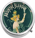 Absinthe Blanqui Vintage Art Nouveau Medicine Pill Box
