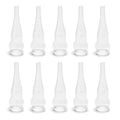 Elitzia Four Types Of Acne Blackhead Absorbing Glass Tube Types Multiple Use Electrotherapy Beauty Machine Accessories 10/set Of The Same Type ETD215SA (Gourd Shaped)