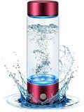 Hydrogen Water Bottle – Portable & Rechargeable – Enhance Hydration with Hydrogen-Rich Water Red