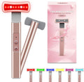 Red Light Therapy for Face, 6 in 1 LED Light Therapy Eye Equipment for Skin,Face Wand with Facial Massager, Skincare Facial Wand,Vibration, Thermal, Microcurrent，Portable Beauty Tools