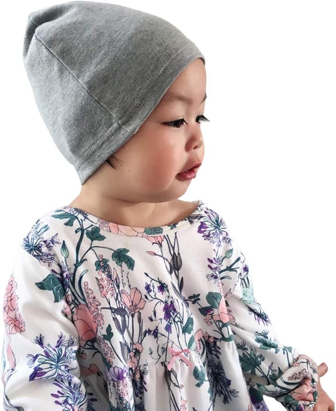 Radia Smart® EMF Shielding Beanie, Protective Toddler Hat/Beanie Cap Blocking RF EMF WiFi for Children & Teens Grey