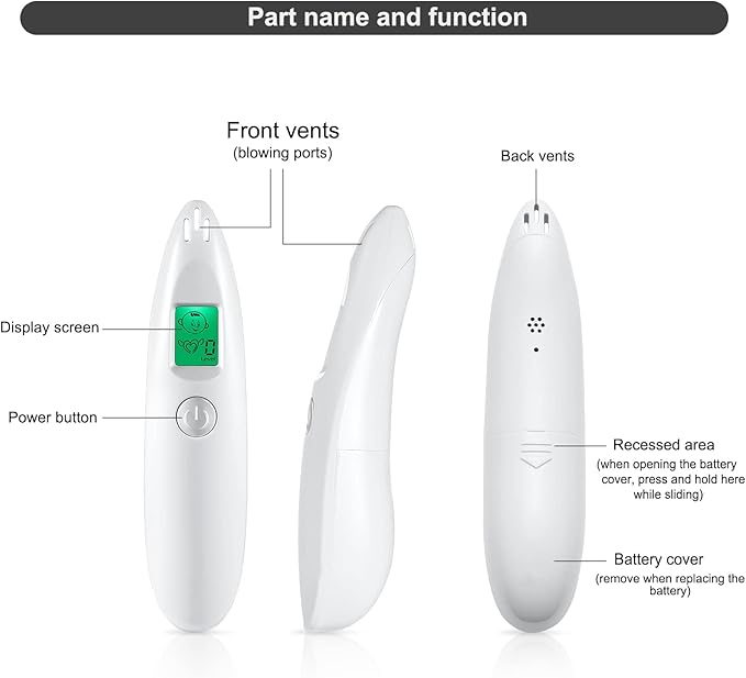 Bad Breath Detector, Oral Odor Breath Tester, Professional Breath Bad Odor Detector, Portable Bad Breath Checker, Easy Personal Oral Cavity Testing