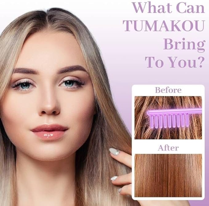 High Frequency Facial Wand - TUMAKOU Violet Portable Handheld High Frequency Facial Skin Machine Device for Face - with 4 Purple Tubes（Violet）