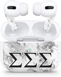 Apple AirPod Pro Skin 3M Custom Vinyl Wraps Decal Sticker Stylish Covers for Protection & Customization for 2019 Model A2190 - Sigma Sigma Sigma