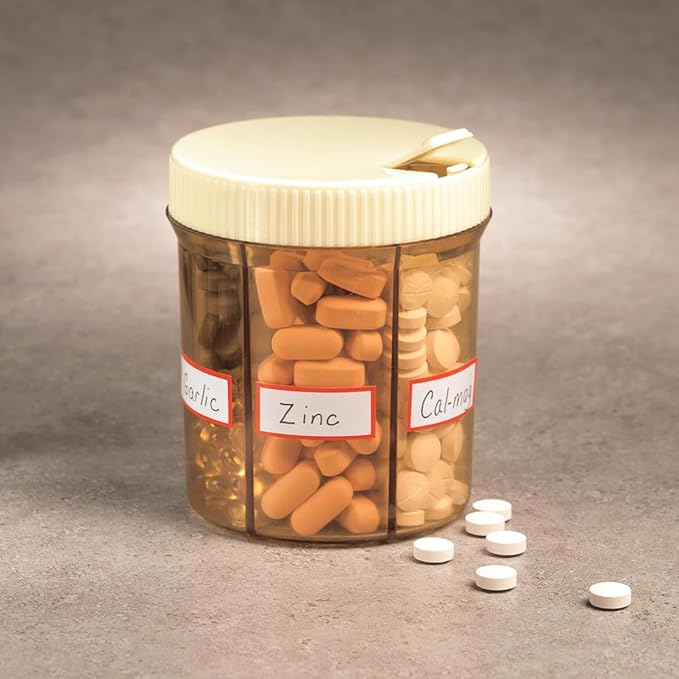 6-Section Pill Organizer