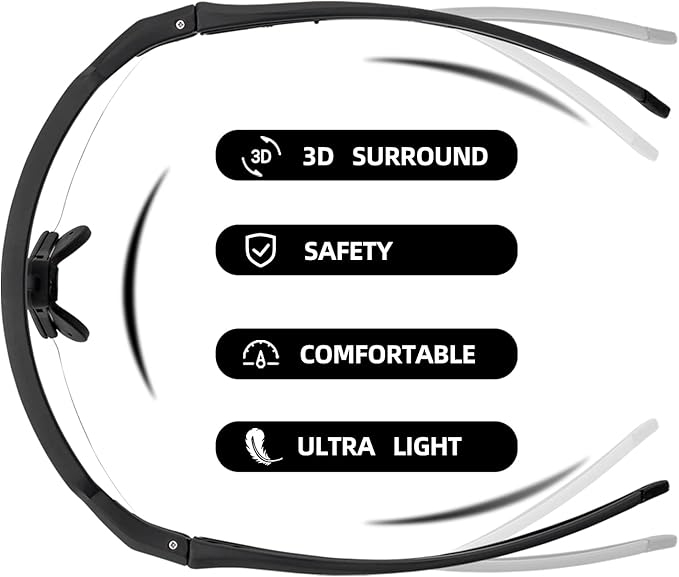 ROCKBROS Photochromic Sports Sunglasses for Men Women Cycling UV Protection