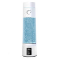 ECOFLOW Hydrogen Water Bottle Generator – Up to 5000PPB (5.0 PPM) SPE PEM Tech Water Ionizer – 10oz Portable Molecular H2 Maker, USB-C Rechargeable, LED Display – for Travel, Gym, Office