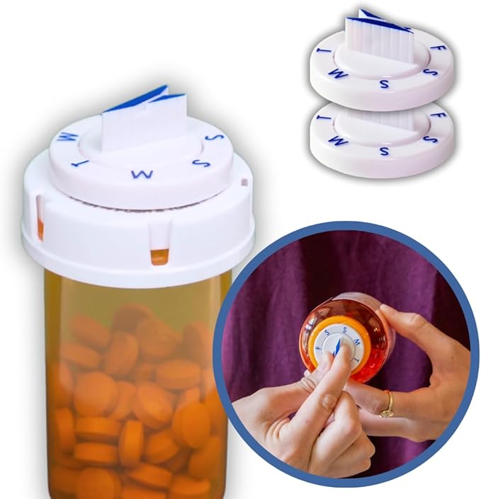 Twistwise™ Once Daily Dosage Tracking Dial - 2-Pack