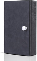 CKEYURE Premium XL PU Leather Faraday Box for Car Keys Wall Mount | Anti Theft Faraday Key Fob Protector | Faraday Cage | Car Key Holder | RFID Key Box | Key fob Signal Blocker
