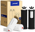 Purewell 8-Stage PF-3&FL-2 Purification Elements Set, Replacement Filters for ProOne® and Berkey® Filters, ProOne® Big+ or Berkey® Big+ Water Filter System and Purewell System (4 Pack, K Series)