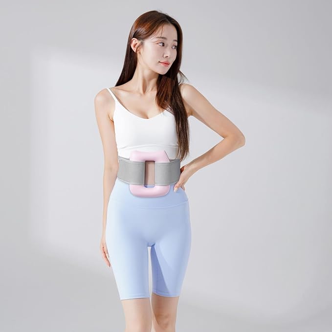 Fascia Ring Massager, Multifunctional Full Body & Fast Fat Burning Yoga Massager, Ergonomic Electric Belly Shaping, 5 Intensity Massage Levels, Adjustable 3 Modes, for Muscle Knot Relaxation& Recovery
