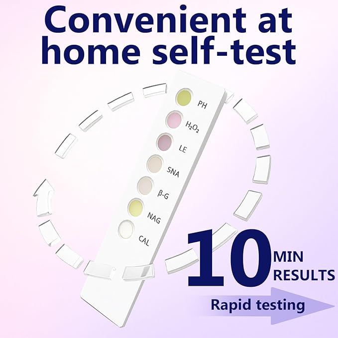 6-in-1 Vaginal Health Test Kit for Women – pH & Balance Awareness, Easy at-Home Self-Check for Intimate Wellness – Quick & Reliable Daily Care Solution