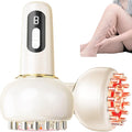 Leg Massager for Circulation and Pain Relief, Lymphatic Drainage & Varicose Veins Support - Calf, Foot & Knee Massager with SoothingPulse, Heat, Light & Vibration