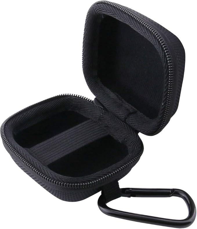 WERJIA Hard Storage Case for Fingertip Pulse Oximeter Blood Oxygen Fingertip Oximeter Case (Black)