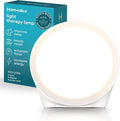 Homedics Light Therapy Lamp, Sun Lamp,10,000 Lux, UV-Free, Full Spectrum LEDs for Improved Sleep, Boosted Mood & Increased Energy, Adjustable Color Temperature, 6 Timer Settings, Compact & Stylish
