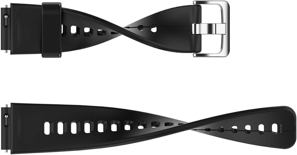 FitTurn 16mm Quick Release Watch Band for FITVII Slim Fitness Tracker Replacement [10 Pack] Colorful Silicone Wristband Adjustable Accessory Bands Strap for FITVII Slim Fitness Tracker