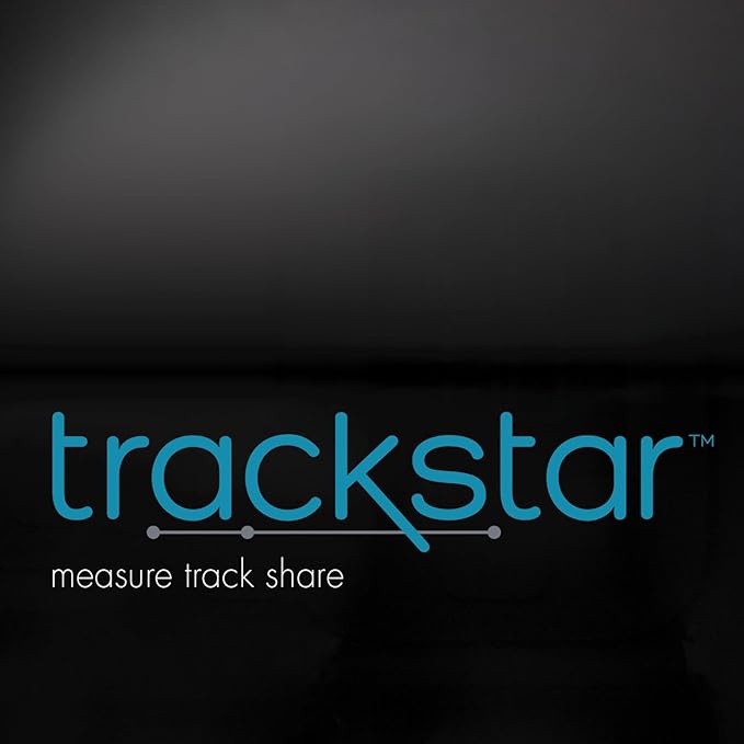 Trackstar Blood Glucose Kit | Monitor, Strips, Lancets, Lancing Device | Trackstar Monitoring App | Bluetooth iOS & Android Compatible | Measure, Track, and Share Results