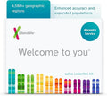 23andMe Ancestry Service - DNA Test Kit, Personalized Genetic Legacy, 4,500+ Geographic Regions, Ancestry Test, Family Tree, DNA Relative Finder, Origins, Ethnicities, Traits