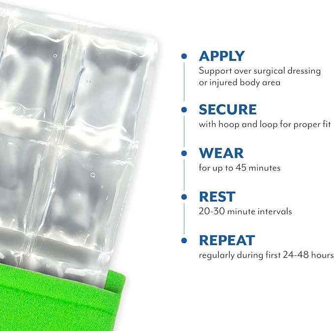 Polar Ice Shoulder Wrap - Reusable Wrap for Support After Injuries or Surgery - Flexible - Cold Therapy