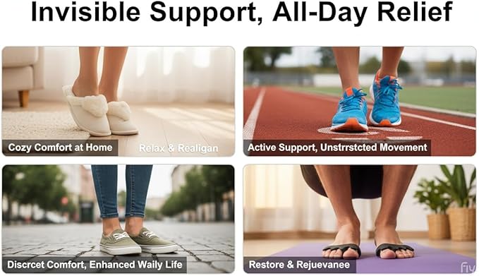 Toe Separators for Functional Fitness Athletes - Toe Straighteners for Foot Pain Relief and Plantar Fasciitis - Fix Feet - Fix Toes - Fix Bunions - Toe Spacers for Crossfit Black-A